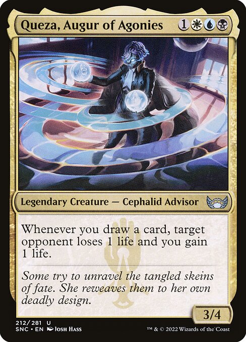 Queza, Augur of Agonies (212) [Streets of New Capenna]