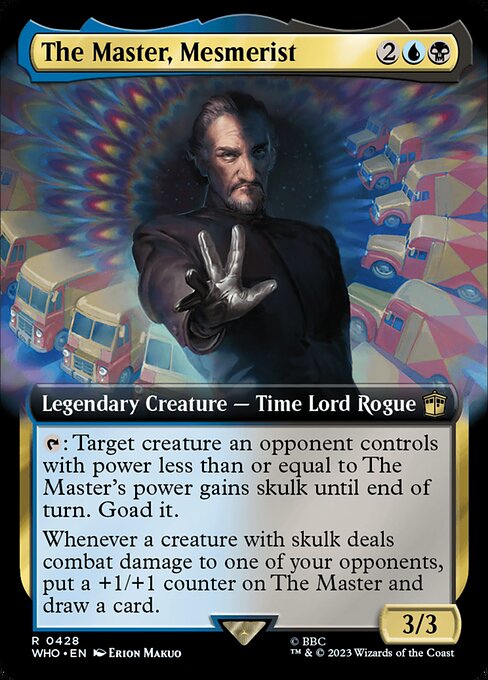 The Master, Mesmerist (428) [Doctor Who] [Extended Art]