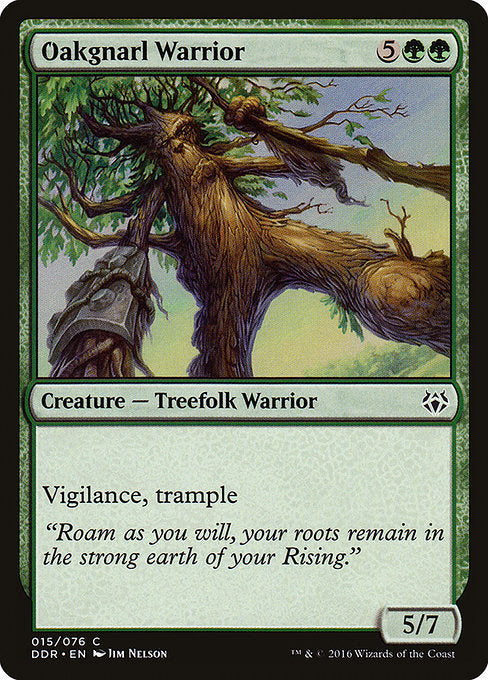 Oakgnarl Warrior (15) [Duel Decks: Nissa vs. Ob Nixilis]