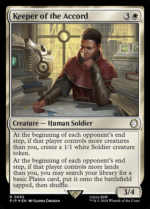 Keeper of the Accord (692) [Fallout]