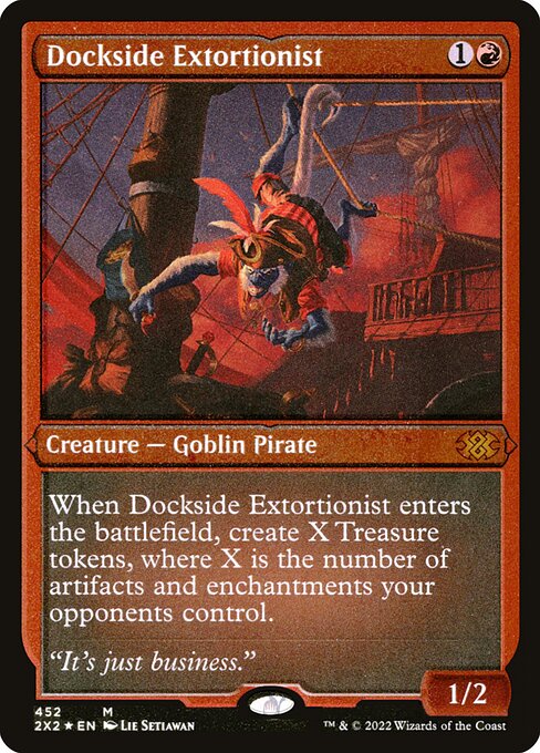 Dockside Extortionist (452) [Double Masters 2022]
