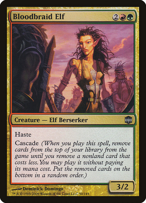 Bloodbraid Elf (50) [Alara Reborn]