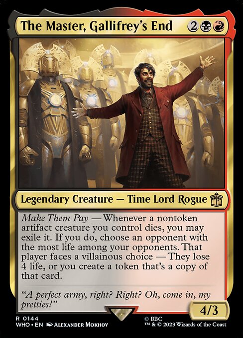 The Master, Gallifrey's End (144) [Doctor Who]