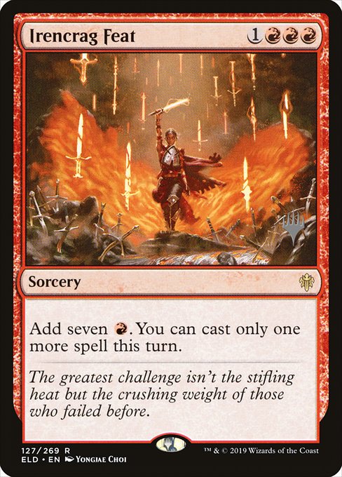 Irencrag Feat (127p) [Throne of Eldraine Promos]