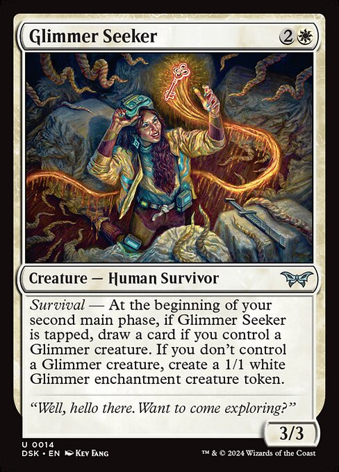 Glimmer Seeker (14) [Duskmourn: House of Horror]