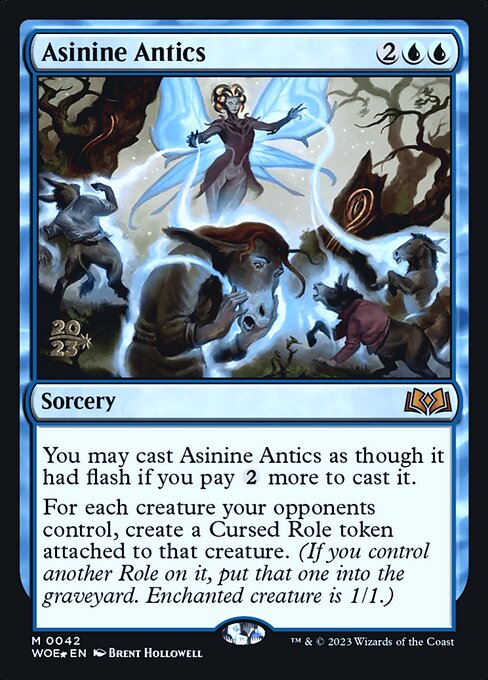 Asinine Antics (42s) [Wilds of Eldraine Promos]
