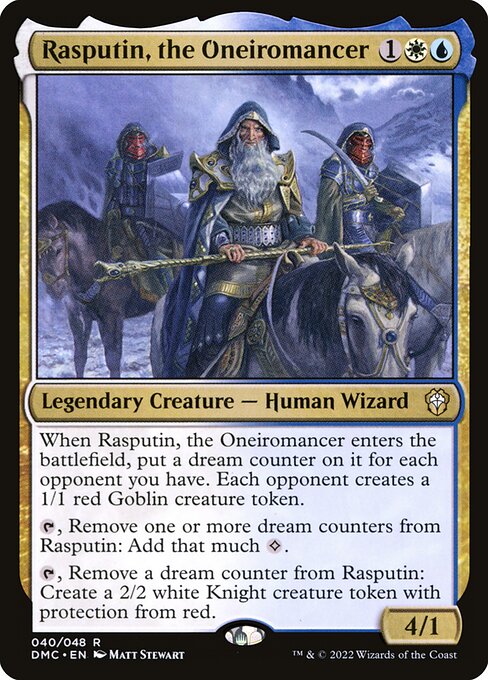Rasputin, the Oneiromancer (40) [Dominaria United Commander]
