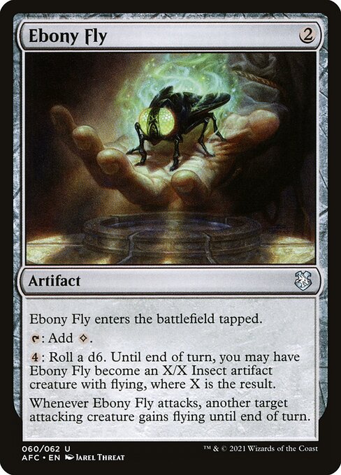 Ebony Fly (60) [Forgotten Realms Commander]