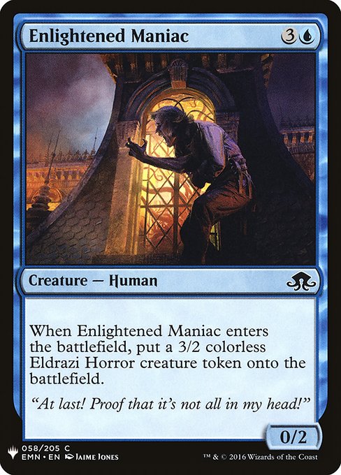 Enlightened Maniac (EMN-58) [The List]