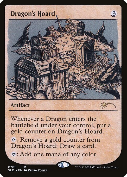 Dragon's Hoard (709) [Secret Lair Drop] [Showcase]