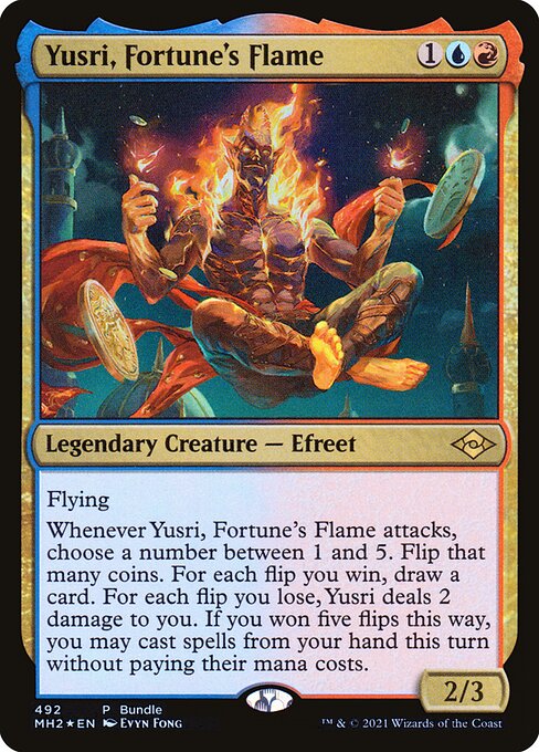 Yusri, Fortune's Flame (492) [Modern Horizons 2]