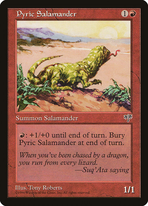 Pyric Salamander (187) [Mirage]