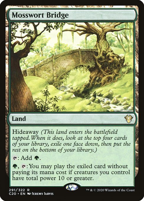 Mosswort Bridge (291) [Commander 2020]