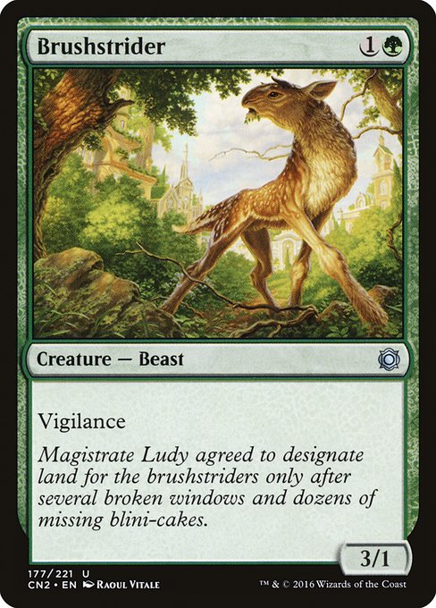 Brushstrider (177) [Conspiracy: Take the Crown]