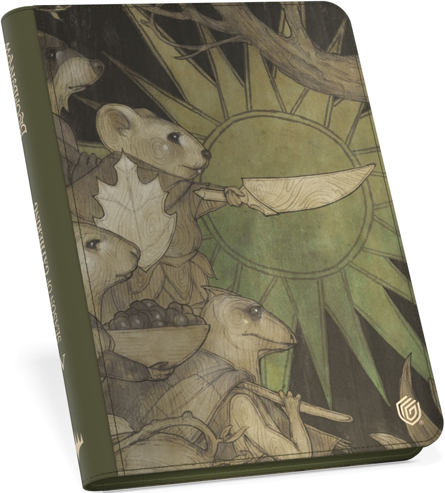 Ultimate Guard Bloomburrow Season of Gathering Zipfolio image 0