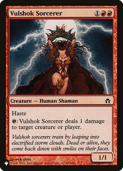 Vulshok Sorcerer (5DN-80) [The List]
