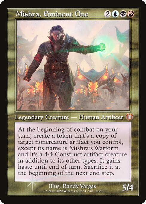 Mishra, Eminent One (1) [The Brothers' War Commander]