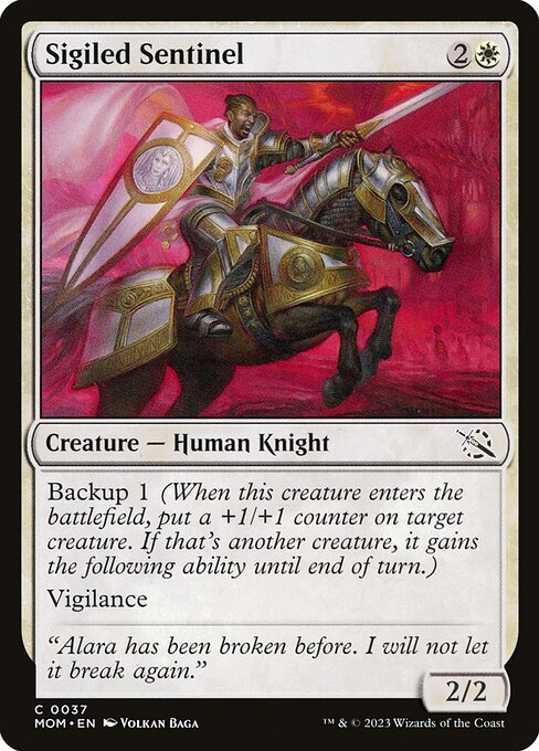 Sigiled Sentinel (37) [March of the Machine]