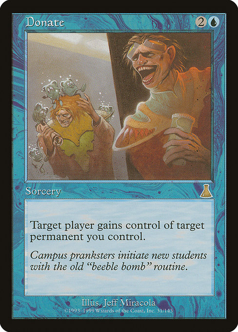 Donate (31) [Urza's Destiny]