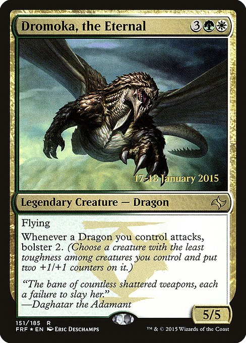 Dromoka, the Eternal (151s) [Fate Reforged Promos]