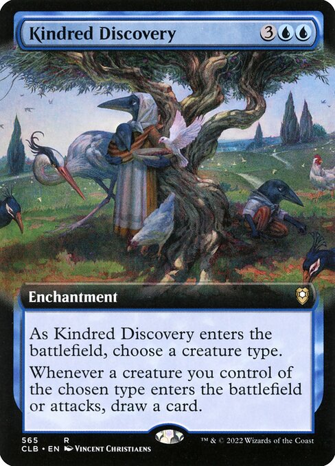 Kindred Discovery (565) [Commander Legends: Battle for Baldur's Gate] [Extended Art]