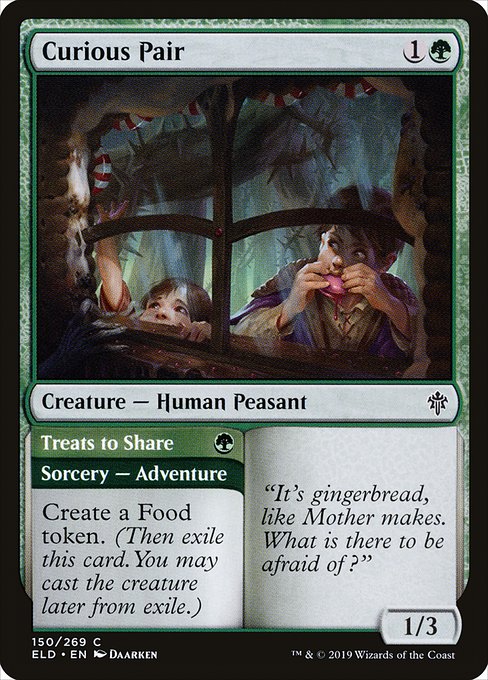 Curious Pair // Treats to Share (150) [Throne of Eldraine]