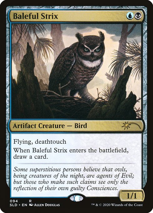 Baleful Strix (94) [Secret Lair Drop]