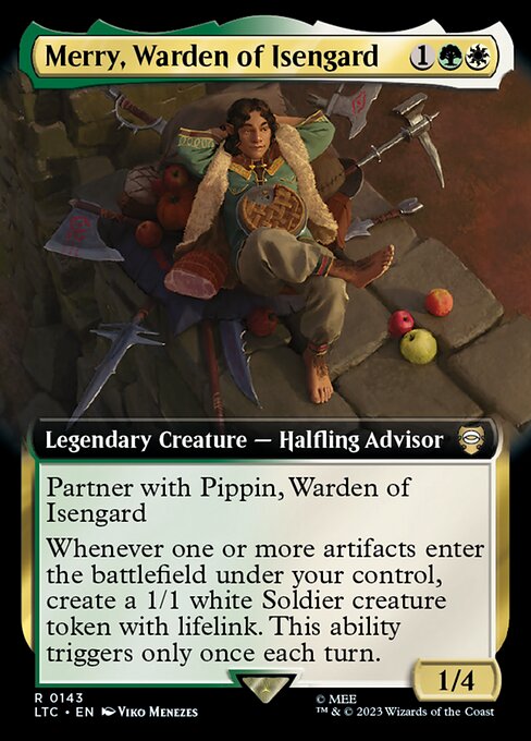 Merry, Warden of Isengard (143) [Tales of Middle-earth Commander] [Extended Art]