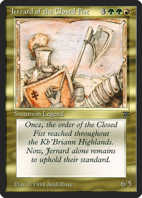 Jerrard of the Closed Fist (235) [Legends]