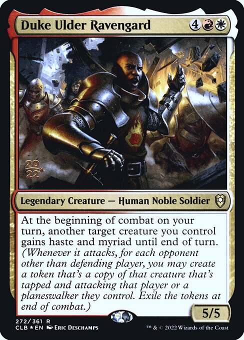 Duke Ulder Ravengard (272s) [Battle for Baldur's Gate Promos]