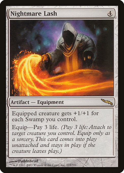 Nightmare Lash (219) [Mirrodin]