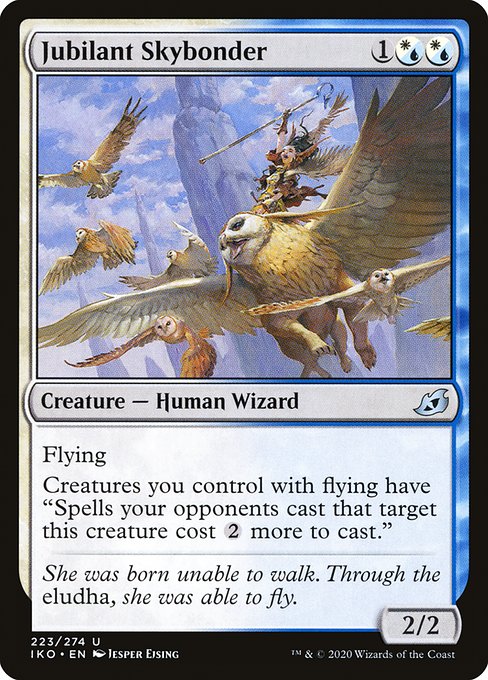 Jubilant Skybonder (223) [Ikoria: Lair of Behemoths]