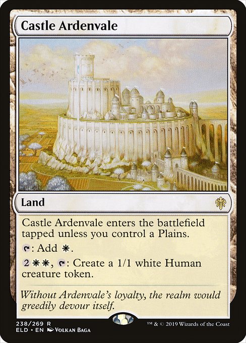 Castle Ardenvale (238) [Throne of Eldraine]