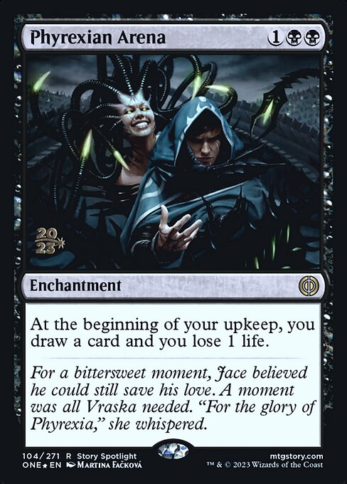 Phyrexian Arena (104s) [Phyrexia: All Will Be One Promos]