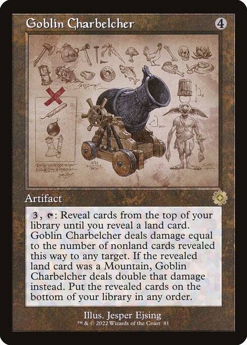 Goblin Charbelcher (81) [The Brothers' War Retro Artifacts]