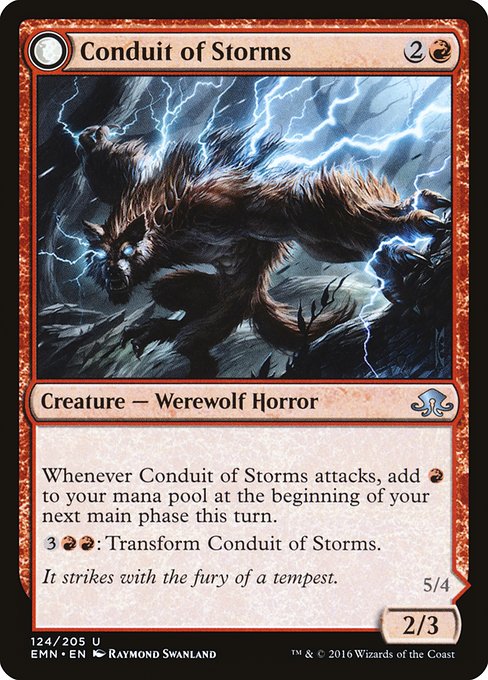 Conduit of Storms // Conduit of Emrakul (124) [Eldritch Moon]
