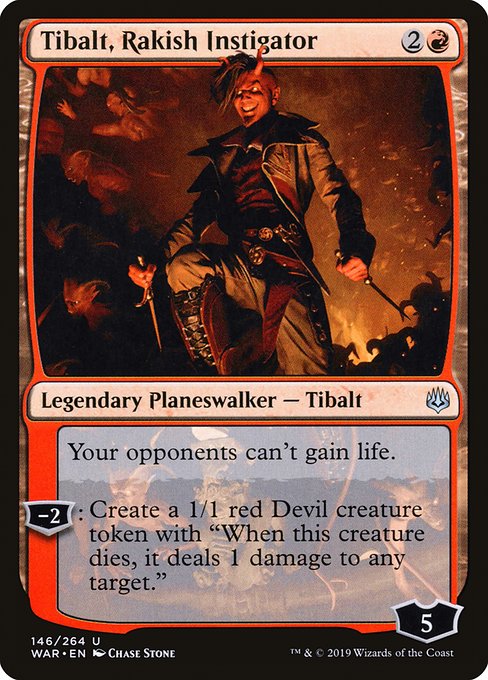 Tibalt, Rakish Instigator (146) [War of the Spark]