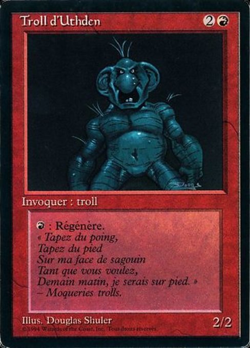 Uthden Troll (182) [Foreign Black Border]