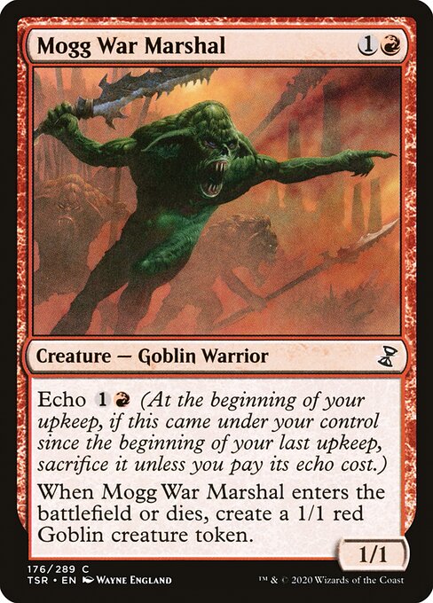 Mogg War Marshal (176) [Time Spiral Remastered]