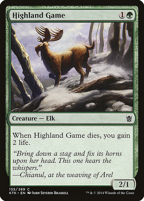 Highland Game (135) [Khans of Tarkir]