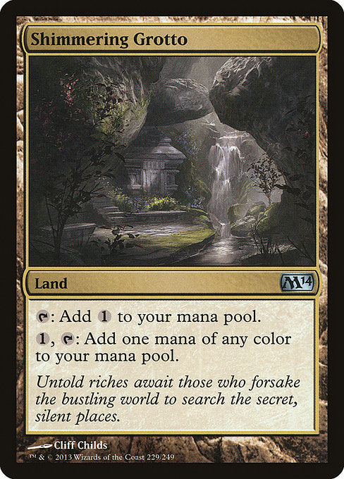 Shimmering Grotto (229) [Magic 2014]