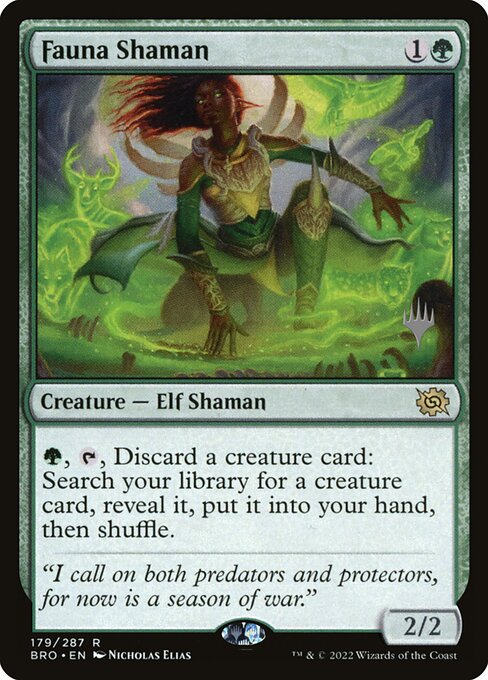 Fauna Shaman (179p) [The Brothers' War Promos]