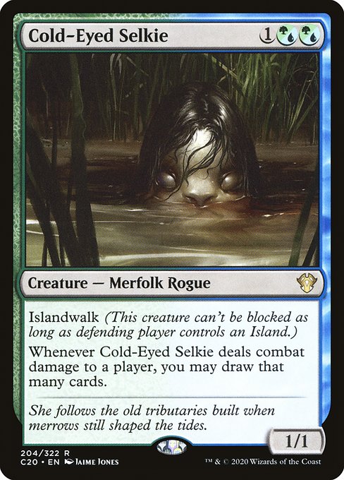 Cold-Eyed Selkie (204) [Commander 2020]