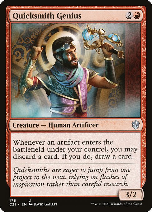 Quicksmith Genius (178) [Commander 2021]
