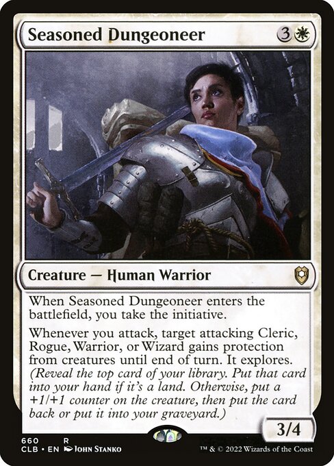 Seasoned Dungeoneer (660) [Commander Legends: Battle for Baldur's Gate]