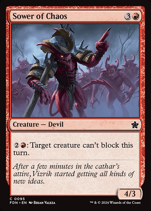 Sower of Chaos (95) [Foundations]