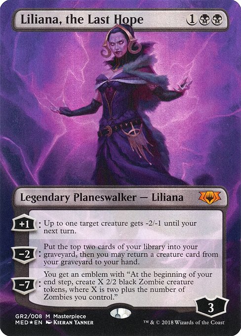 Liliana, the Last Hope (GR2) [Mythic Edition] [Borderless]