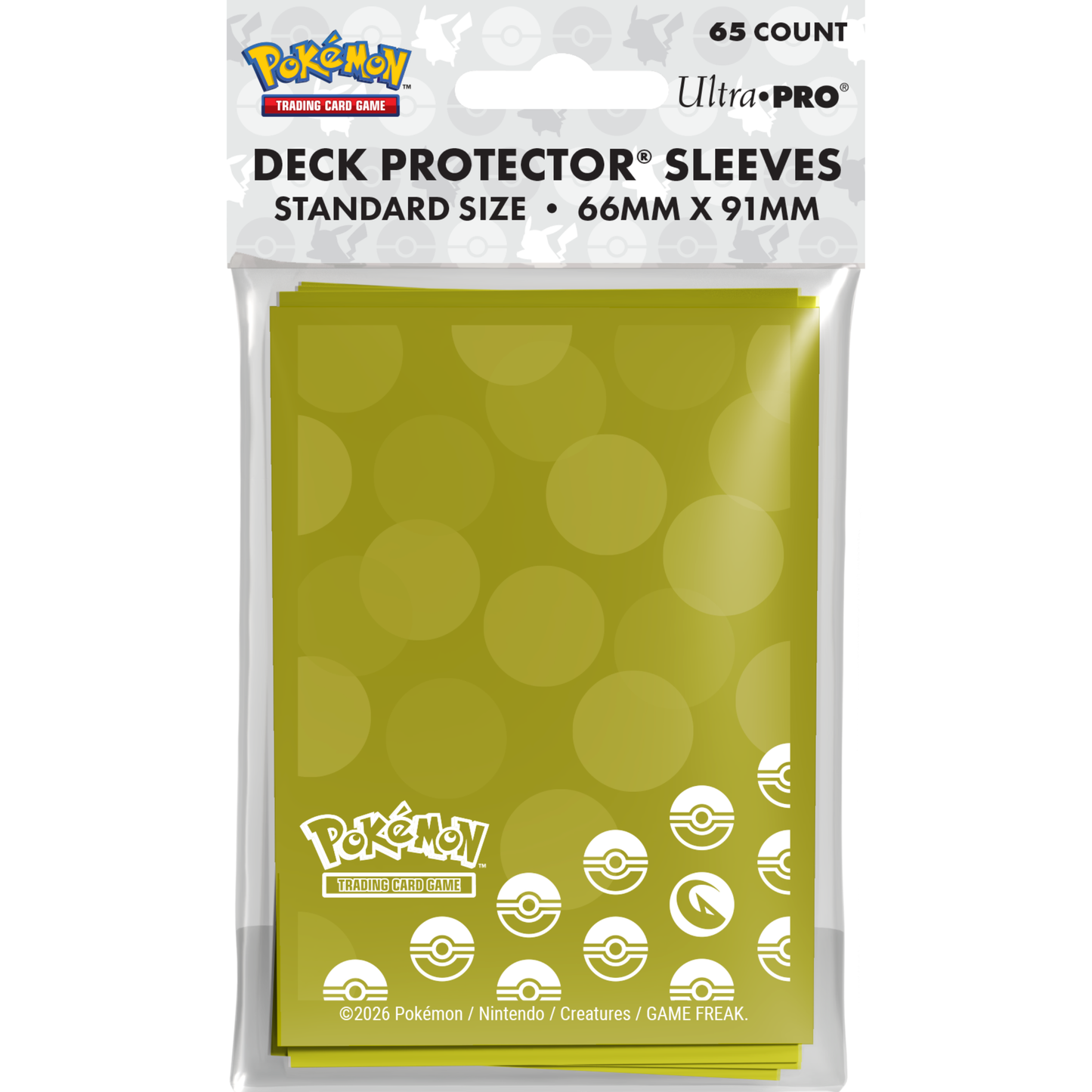 Pokemon Energy Type Sleeves 65ct