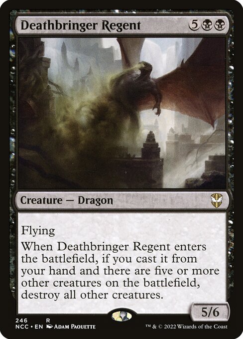 Deathbringer Regent (246) [New Capenna Commander]