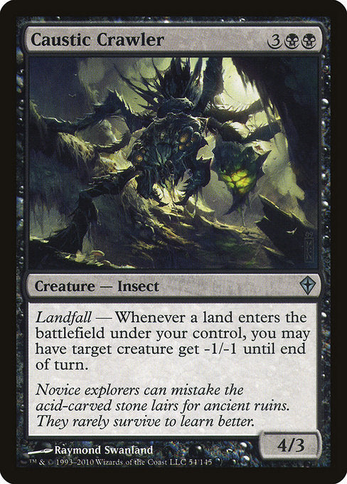 Caustic Crawler (54) [Worldwake]